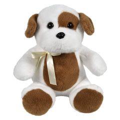 12" Sitting Mink Dog - LLB Toys