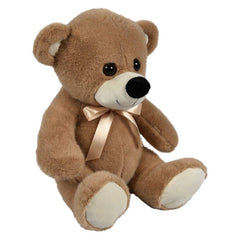 12" Sitting Mink Bear - LLB Plush