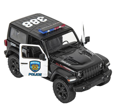 5" DIE-CAST 2018 JEEP WRANGLER POLICE LLB Car Toys