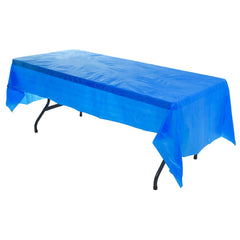 BLUE TABLE CLOTH 54" x 108" LLB kids toys