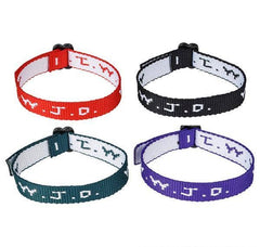 W.W.J.D. WEBBING BRACELET