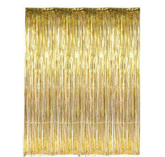 GOLD FOIL FRINGE CURTAIN 36"X96" LLB kids toys