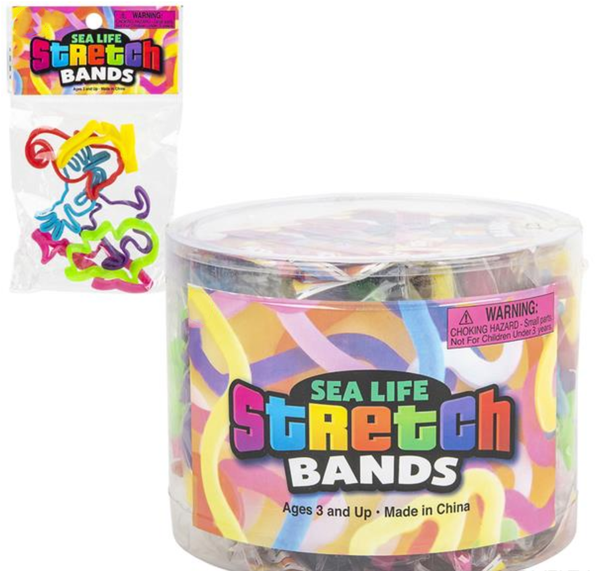 SEA LIFE STRETCH BANDS LLB kids toys