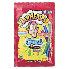 Warheads Ooze Chewz Ropes Peg Bag - LLB Candy