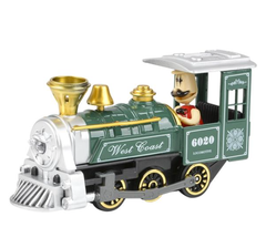 5.5" DIE-CAST PULL BACK SONIC CHOO CHOO TRAIN LLB Car Toys