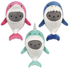 14" Dressed Seals Plush