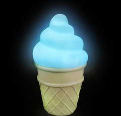 5.5" ICE CREAM CONE LED TAP LAMP LLB kids toys