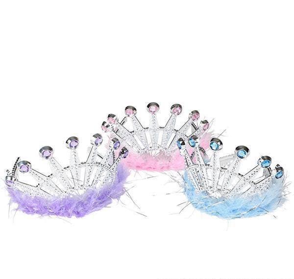 FEATHER AND JEWEL PRINCESS TIARA LLB kids toys