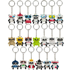 1.5" COLLECTIBLE PANDA KEYCHAIN LLB Keychain