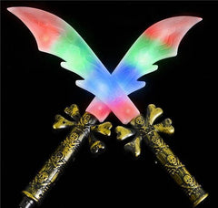 42" DOUBLE-ENDED SKULL SWORD LLB kids toys