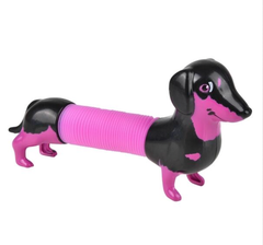 5.5" DACHSHUND FIDGET POP TUBE LLB Fidget Toys