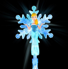 LIGHT-UP SNOWFLAKE PRINCESS WAND LLB Light-up Toys