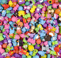 500PCS/CASE 3" Rubber Water Squirt Toy Assortment