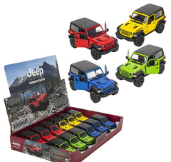 5" DIE-CAST 2018 JEEP WRANGLER HARD TOP LLB Car Toys