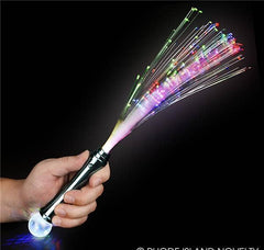 15" MAGIC BALL FIBER OPTIC WAND LLB toy-wand kids