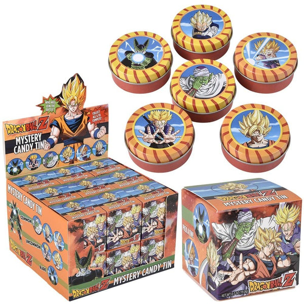 Dragon Ball Z Mystery Candy Tins