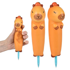 7" Capybara Squish Pens