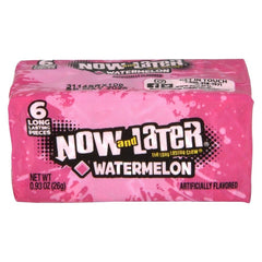 Watermelon Now And Later Candy 6pc 0.93oz - LLB Toys