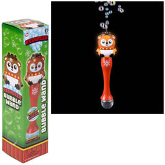 Light-Up Reindeer Bubble Wand 13.5"