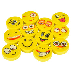 1" EMOTICON ERASER (72PC/UN) LLB Stationarys