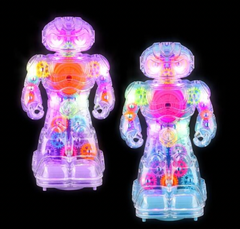 8.5" LIGHT-UP GEAR ROBOT LLB Light-up Toys