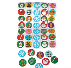 HOLIDAY ROLL STICKERS ASSORTMENT LLB Sticker Christmas