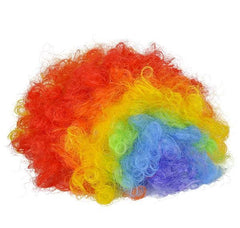 RAINBOW CLOWN WIG LLB kids toys