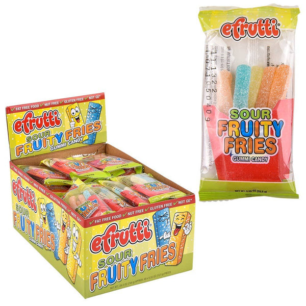 Gummi Sour Fruity Fries LLB candy