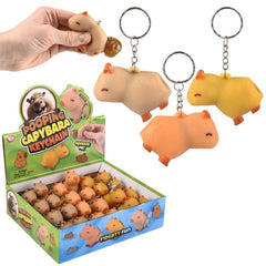 2" Pooping Capybara Keychain