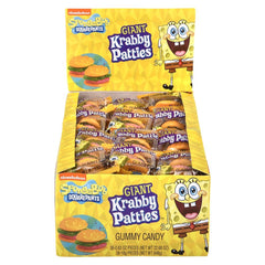 Spongebob Giant Krabby Patties Gummy Candy