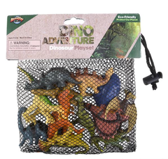 12PC DINOSAUR MESH BAG PLAY SET LLB kids toys