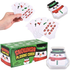 3" Snowman Playing Cards LLB Playing Cards