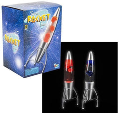 18" ROCKET SHIP WAX MOTION LAMP LLB kids toys