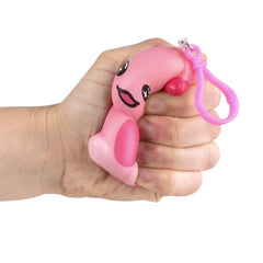 3.25" Axolotl Squish Backpack Clip 12ct LLB Backpack