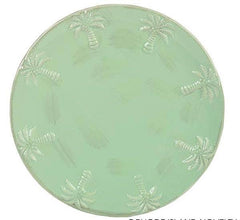 8" CERAMIC PALM TREE PLATE SET LLB kids toys