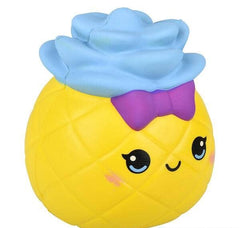 JUMBO SQUISH PINEAPPLE BOW MIX 10" LLB Squishy Toys