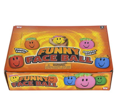 3" SMILEY STRETCH BALL LLB kids toys