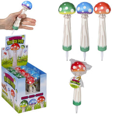 7" Squish Mushroom Pen