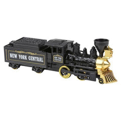 10" Steam Engine Loco Die-Cast Pull Back Car Toys