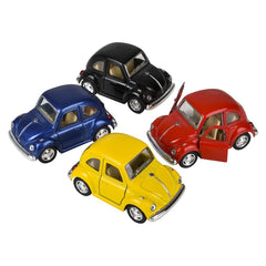 4" Diecast Pull Back 1967 VW Classic Beetle