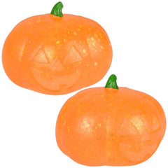 3.75" Jack O Lantern Squeezy Sugar Ball - Halloween- LLB