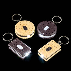 1.75" FLASHLIGHT COOKIE KEYCHAIN LLB Keychain