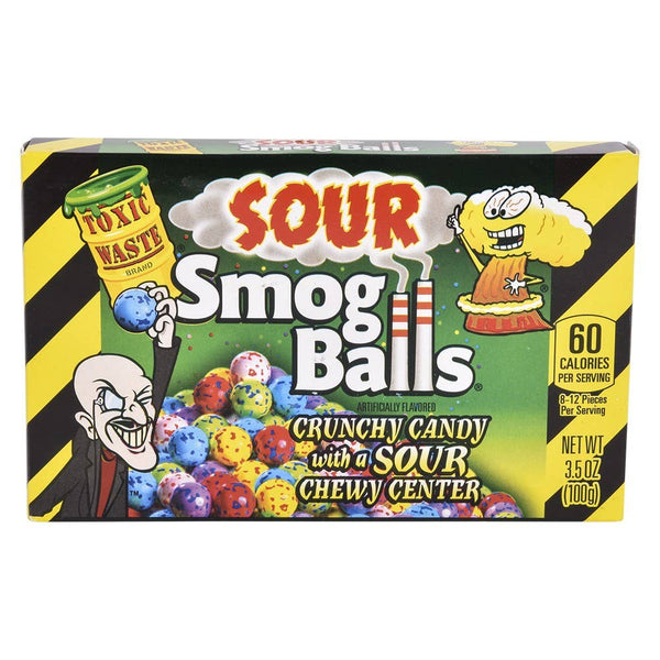 Toxic Waste Smog Balls Theater Box 12ct LLB Candy