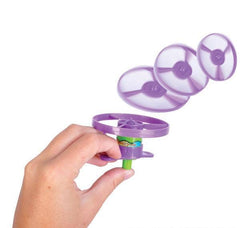 FLYING DISK LAUNCER 3"X2" LLB kids toys