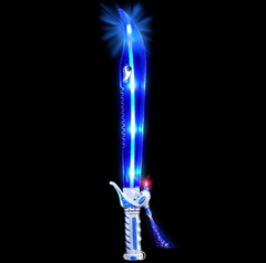 24" FIBER OPTIC SHARK SWORD LLB kids toys