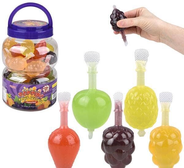 FRUIX CRAZY FRUIT POPPING FRUIT JELLIES 36PC LLB kids toys