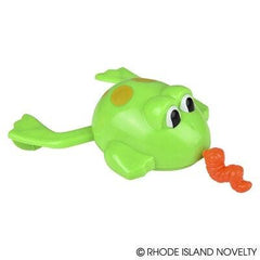 6.5" PULL-STRING FROG BATH TOY LLB kids toys