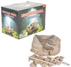 6.5" TRICERATOPS SKULL EXCAVATION LLB kids toys