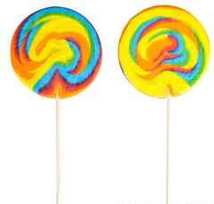 5" JUMBO SWIRL LOLLIPOP LLB candy