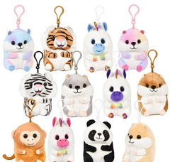 4" 180PC BELLY BUDDY CLIP ASSORTMENT LLB Plush Toys